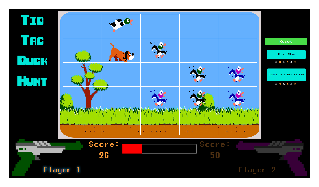 Tic Tac Duck Hunt